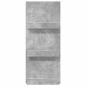 Preview: Magazinregal Beton Grau 51 x 11 x 102 cm Holzwerkstoff