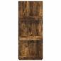 Preview: Magazinregal Geräucherte Eiche 51 x 11 x 102 cm Holzwerkstoff