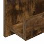 Preview: Magazinregal Geräucherte Eiche 51 x 11 x 102 cm Holzwerkstoff