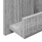 Preview: Magazinregal Graues Sonoma 51 x 11 x 102 cm Holzwerkstoff