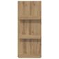 Preview: Magazinregal Artisan-Eiche 43 x 11 x 102 cm Holzwerkstoff