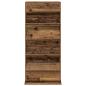 Preview: Magazinregal mit Regal Altholz 70 x 41 x 156 cm Holzwerkstoff