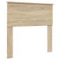 Preview: Bettrahmen Sonoma-Eiche 90 x 190 cm Ingenieurs Holz