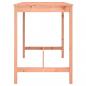 Preview: Gartentisch 121x82,5x110 cm Massivholz Douglasie