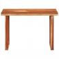Preview: Esstisch 110x50x76 cm Massivholz Akazie