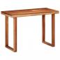 Preview: Esstisch 110x50x76 cm Massivholz Akazie
