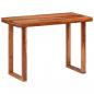 Preview: Esstisch 110x50x76 cm Massivholz Akazie