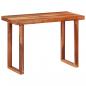Preview: Esstisch 110x50x76 cm Massivholz Akazie