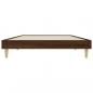Preview: Bettgestell Braun Eichen-Optik 90x200 cm Holzwerkstoff