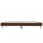 Preview: Bettgestell Braun Eichen-Optik 120x190 cm Holzwerkstoff