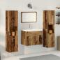 Preview: Aufbewahrungsset Wandmontiert 4 pcs Holzwerkstoff