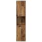 Preview: Aufbewahrungsset Wandmontiert 4 pcs Holzwerkstoff