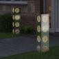 Preview: Solar LED Weg Licht 2 pcs Edelstahl Edelstahl