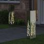 Preview: Solar LED Weg Licht 2 pcs Galvanisiert Galvanisiert