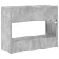 Preview: Sonnenschirmhalter Beton Grau 65 x 24 x 50 cm Holzwerkstoff