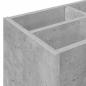 Preview: Sonnenschirmhalter Beton Grau 65 x 24 x 50 cm Holzwerkstoff