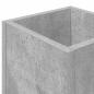 Preview: Sonnenschirmhalter Beton Grau 20 x 20 x 55,5 cm Holzwerkstoff