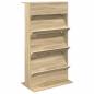 Preview: Magazinregal Sonoma-Eiche 70 x 41 x 126 cm Holzwerkstoff