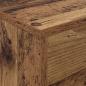 Preview: Magazinregal mit Regal Altholz 70 x 41 x 126 cm Holzwerkstoff