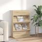 Preview: ARDEBO.de - Magazinregal Sonoma-Eiche 70 x 41 x 96 cm Holzwerkstoff