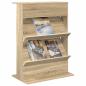 Preview: Magazinregal Sonoma-Eiche 70 x 41 x 96 cm Holzwerkstoff