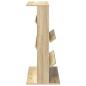 Preview: Magazinregal Sonoma-Eiche 70 x 41 x 96 cm Holzwerkstoff