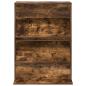 Preview: Magazinregal Geräucherte Eiche 70 x 41 x 96 cm Holzwerkstoff