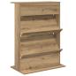 Preview: Magazinregal Artisan-Eiche 70 x 41 x 96 cm Holzwerkstoff