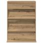 Preview: Magazinregal Artisan-Eiche 70 x 41 x 96 cm Holzwerkstoff