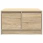 Preview: Couchtisch mit Schubladen Sonoma-Eiche 70,5x70x40 cm