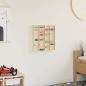 Preview: Wanddisplay-Case mit Regal Beige 40 x 4,5 x 43 cm Holzwerkstoff