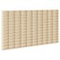 Preview: Wanddisplay-Case mit Regal Beige 98 x 4,5 x 55 cm Holzwerkstoff