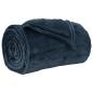 Preview: Wohndecke Marineblau 220 x 240 cm 1.37 kg Fleece