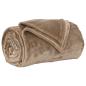 Preview: Wohndecken 6 stk. Kamel 130 x 150 cm 3.04 kg Fleece