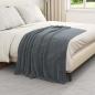 Preview: Wohndecken 6 Stk. Dunkelgrau 130 x 150 cm 3.04 Fleece