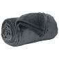 Preview: Wohndecken 6 stk. Dunkelgrau 220 x 240 cm 8.24 kg Fleece