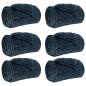 Preview: Wohndecken 6 stk. Marineblau 240 x 220 cm 8,24 kg Fleece