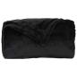 Preview: Wohndecken 6 stk. Schwarz 130 x 150 cm 3.04 kg Fleece