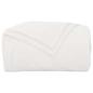 Preview: Wohndecken 6 Stück Weiß 130 x 150 cm Fleece