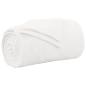 Preview: Wohndecken 6 Stück Weiß 150 x 200 cm Fleece