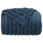 Preview: Wohndecke Marineblau 240 x 220 cm 1.36 kg Fleece