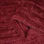 Preview: Überwurfdecke Bordeauxrot 240 x 220 cm Fleece