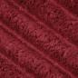 Preview: ARDEBO.de - Überwurfdecke Bordeauxrot 270 x 240 cm Fleece