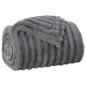 Preview: Wohndecken 6 Stk. Dunkelgrau 270 x 240 cm 8.79 Fleece