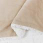 Preview: Überwurfdecke Beige 150 x 200 cm 1.64 Fleece