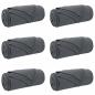 Preview: Wohndecken 6 Stück Dunkelgrau 270 x 240 cm Fleece