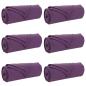 Preview: Wohndecken 6 Stück Lila 200 x 150 cm Fleece