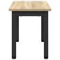 Preview: Couchtisch Sonoma 60 x 30 x 36 cm Holzwerkstoff