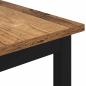 Preview: ARDEBO.de - Couchtisch Altholz 60 x 60 x 36 cm Holzwerkstoff