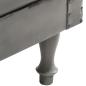 Preview: Sessel Grau Echtleder